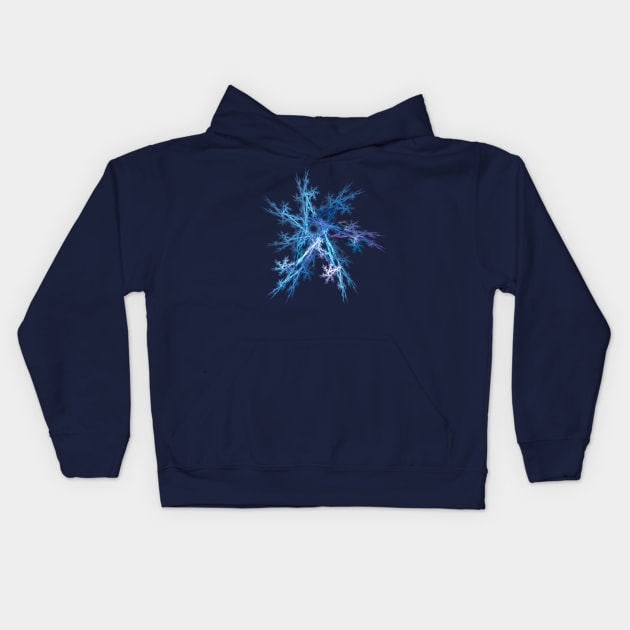 Snowflake Kids Hoodie by Maia Mystia